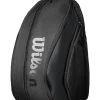 MOCHILA WILSON ROGER FEDERER DNA BLACK