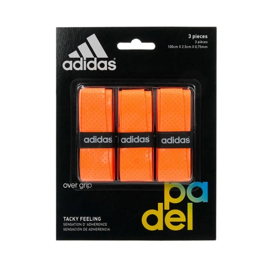 PACK OVERGRIPS ADIDAS X3 NARANJA 3 PACK OVERGRIPS ADIDAS X3 NARANJA