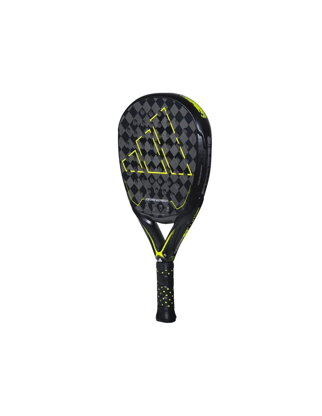 PALA ADIDAS ADIPOWER Multiweight BLACK/YELLOW - Imagen 2