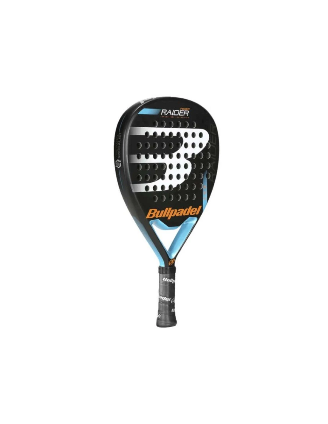PALA BULLPADEL RAIDER PWR 974 BLUE - Imagen 2